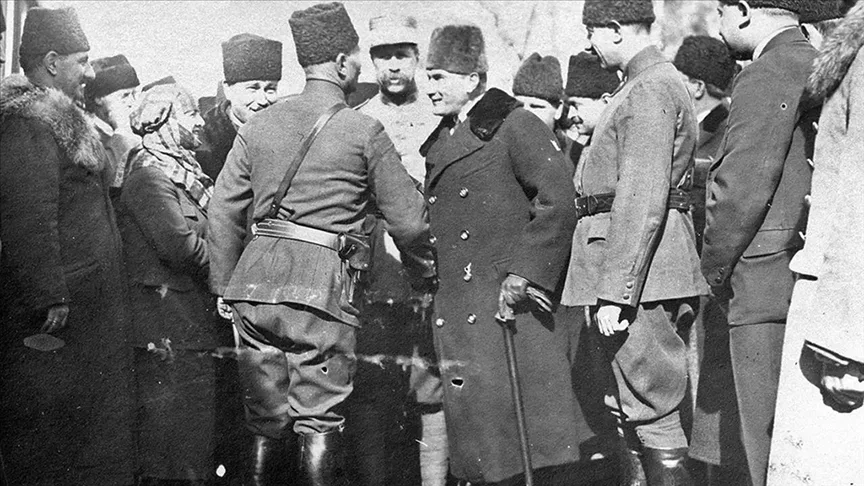 Büyük Önder Atatürk, Milli Mücadele’nin kalbi Ankara’ya 106 yıl önce adım attı