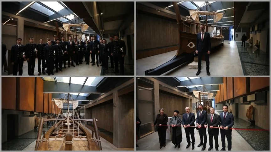 Çanakkale’de Troya Müzesi Denizcilik Sergi Alanı açıldı