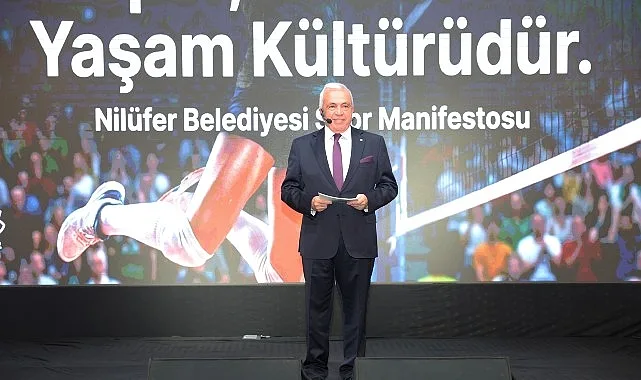 Nilüfer Belediyesi “Spor Manifestosu”nu açıkladı