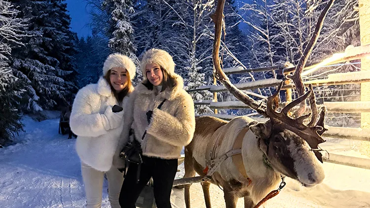 Kuzey Kutup Dairesi’nin üzerinden geçen masalsı Fin kenti