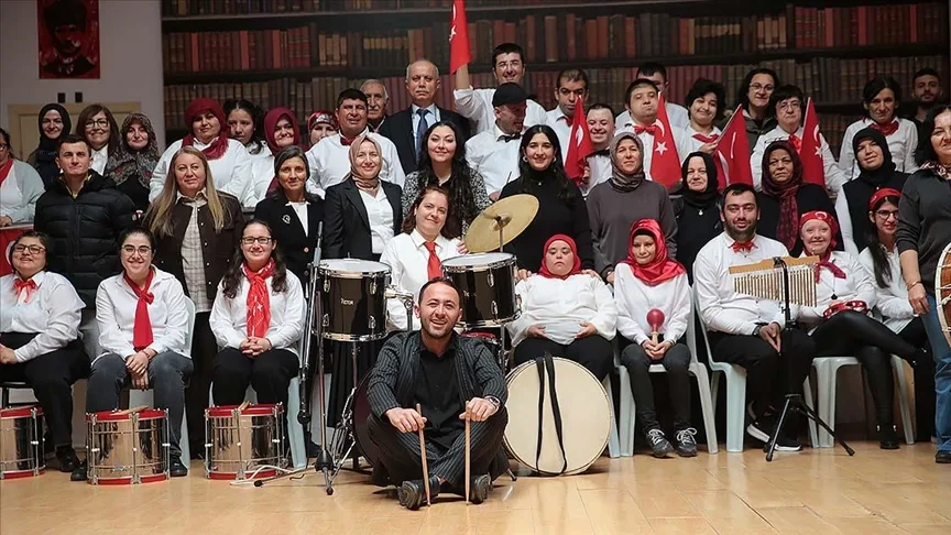 Özel bireyler hayatın ritmini tutuyor