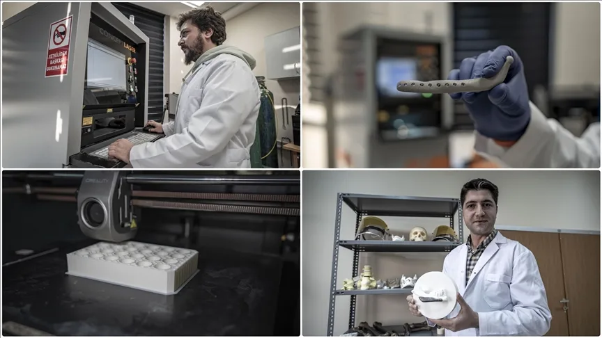 Savunma ve havacılığın yeni nesil parçaları Erzurum Teknik Üniversitesinde üretiliyor