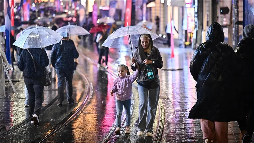 Hafta sonu yurt genelinde yağmurlu hava hakim olacak