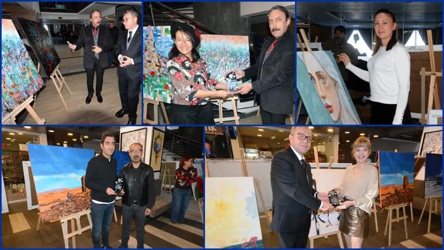 Ressamlar Kars’ın güzelliklerini tuvale taşıdı