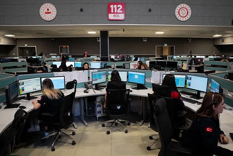 112 Acil Çağrı Merkezlerince bu yıl 95 milyon çağrı yanıtlandı