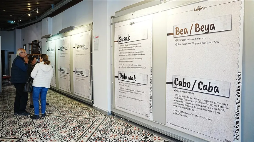 Çanakkale’nin sözlü kültüründe kullanılan kelimeler sergide “dile” geldi