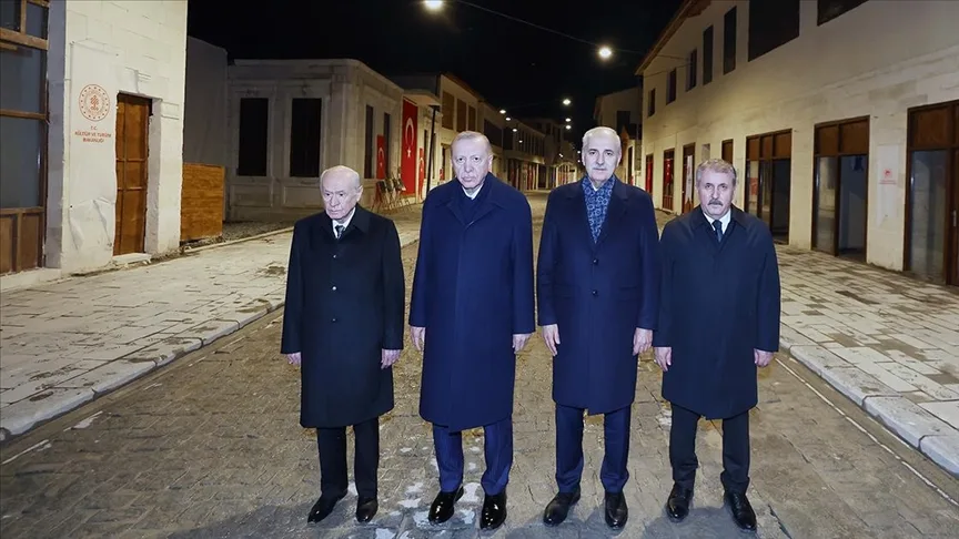 Cumhurbaşkanı Erdoğan, Hatay’da restorasyonu tamamlanan eserleri ziyaret etti