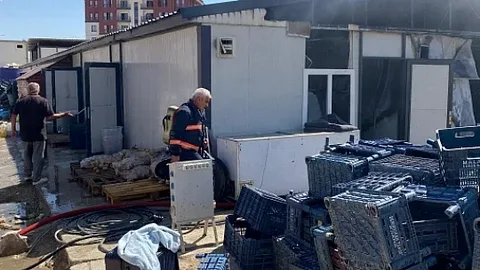 Şantiye ve Konteyner Kentlerdeki Yangında İlk 5 Dakika Kritik!