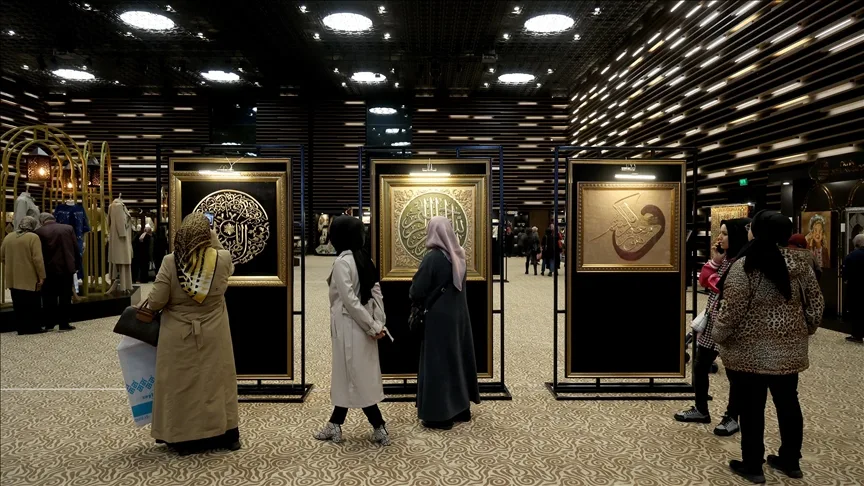 Konya’da Altın Dokunuşlar Sergisi’ni 184 bin kişi ziyaret etti