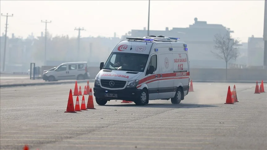 Konya’da ambulans rallisi düzenlendi