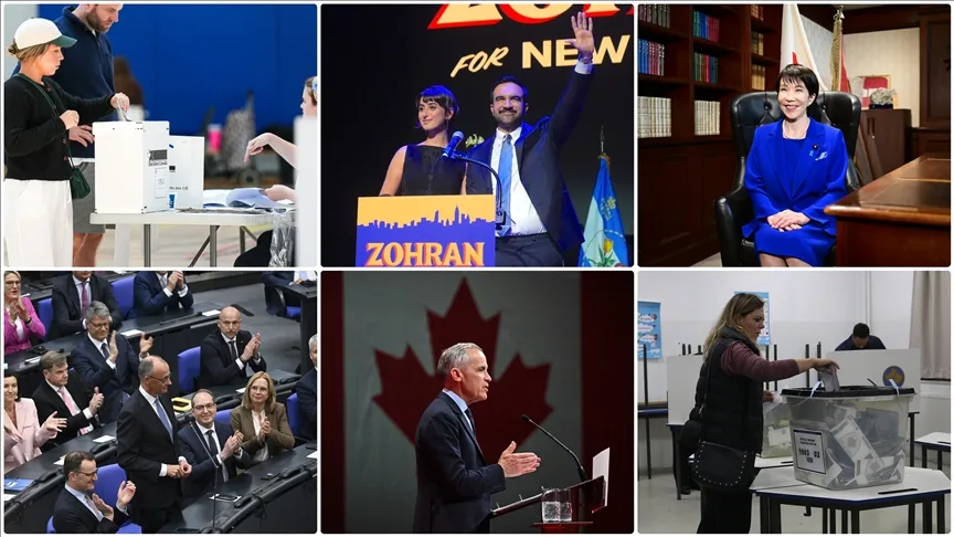 2025’teki seçimler dünyada siyasi manzarayı yeniden şekillendirirken, ilklere de sahne oldu