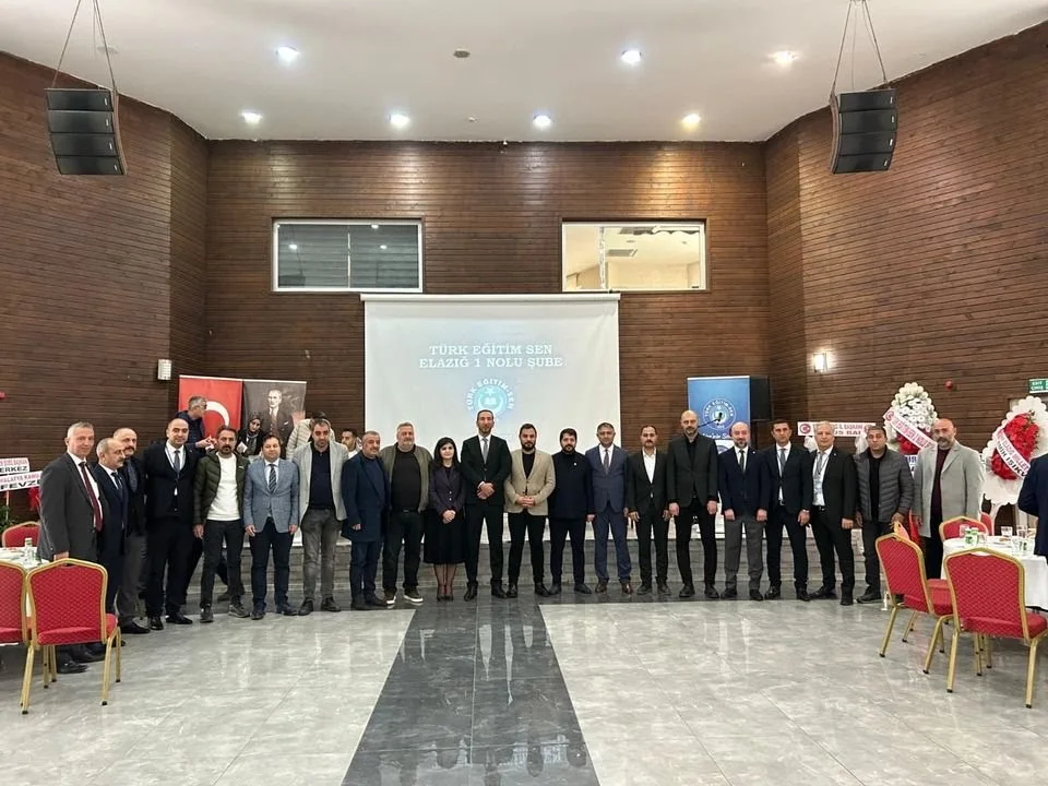 Türk Eğitim-Sen Elazığ 1 No’lu Şube 8. Olağan Genel Kurulu Gerçekleştirildi