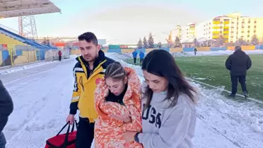 Ağrı Kadın Takımı Zorlu Hava Koşullarında Galip Geldi