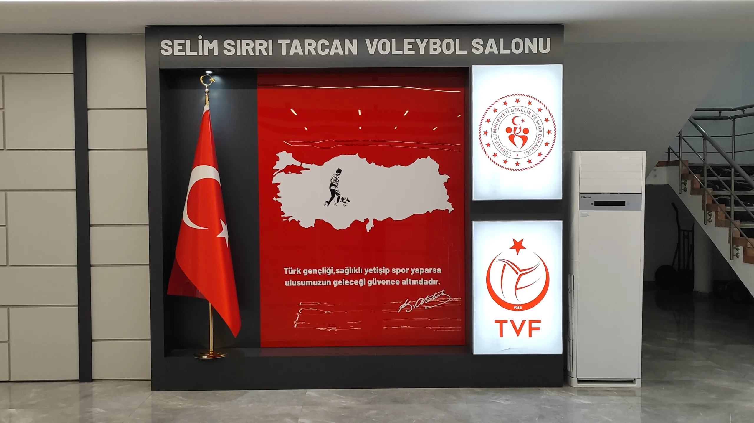 Başkentin Tarihi Spor Salonu