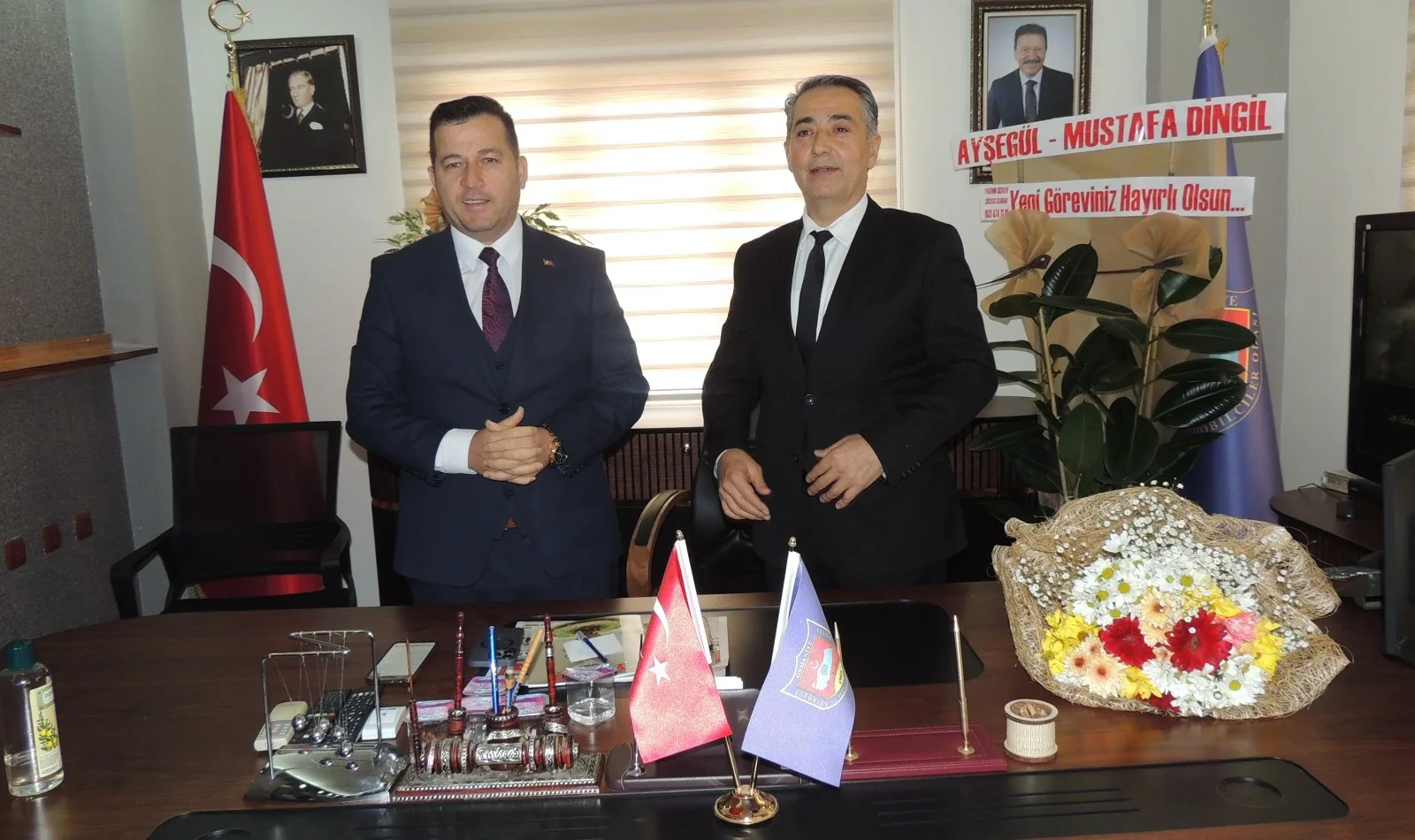 Başkan Mehmet Kara Görevi Törenle Devraldı