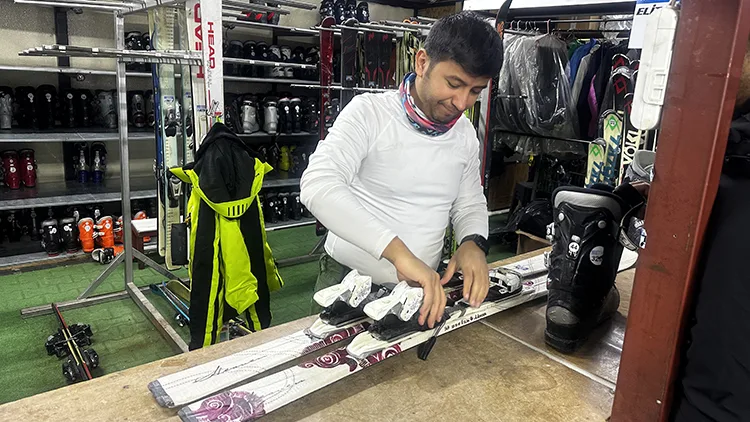 Isparta’daki Davraz Kayak Merkezi köylülerin yaşamını değiştirdi