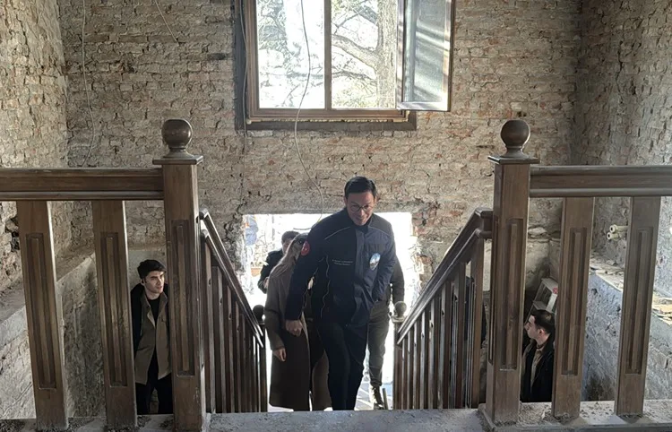 Tokat’ta tarihi belediye binası restore ediliyor