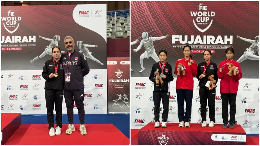 Milli eskrimci Alara Atmaca’dan Yıldızlar Dünya Kupası’nda bronz madalya