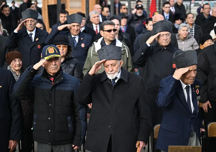 Türk Tugayı’nın Kore’de Kumyangjang-Ni Muharebesini kazanmasının 75’inci yılı dolayısıyla tören düzenlendi