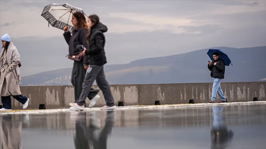 Bu hafta yurtta Orta Akdeniz üzerinden gelen ılık ve yağışlı hava etkili olacak