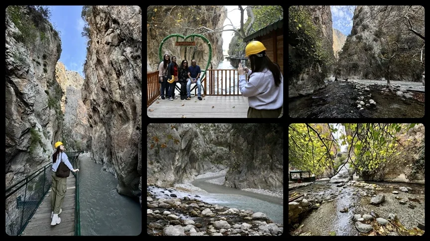Muğla’daki Saklıkent Kanyonu geçen yıl yarım milyonun üzerinde ziyaretçi ağırladı