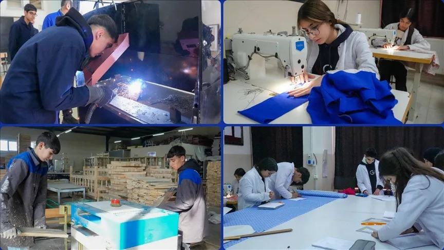Diyarbakır’da meslek lisesi 3 yılda 50 milyon lirayı aşkın ciro yaptı