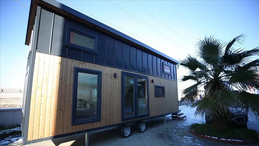 Sakarya’da kadın girişimcinin ürettiği taşınabilir evler 17 ülkenin yolunu tutuyor