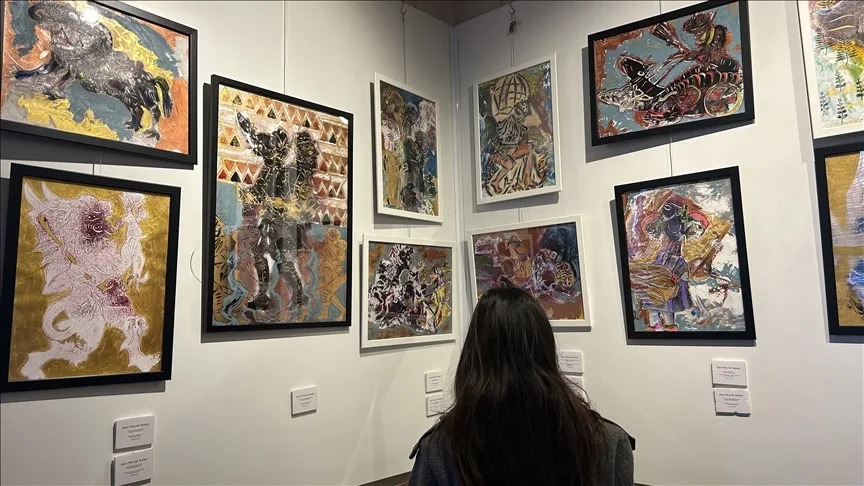 “Karagöz’ün İlahi Komedyası” sergisi, Karikatür Evi’nde açıldı