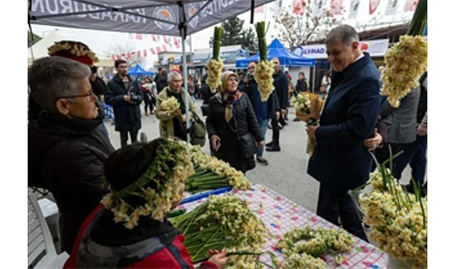 8. Karaburun Nergis Festivali başladı