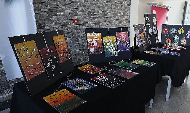 Çocuk Eğitim Merkezi öğrencilerinden Sanatsal Yolculuk sergisi