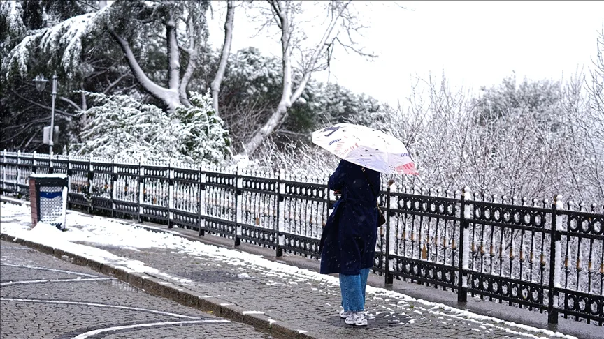 Soğuk ve yağışlı hava çarşamba günü ülkeyi terk edecek