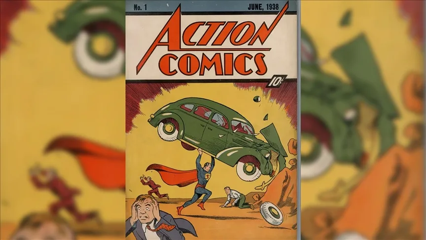 ABD’de Superman’i dünyaya tanıtan çizgi romanın nadir kopyası, 15 milyon dolara satıldı