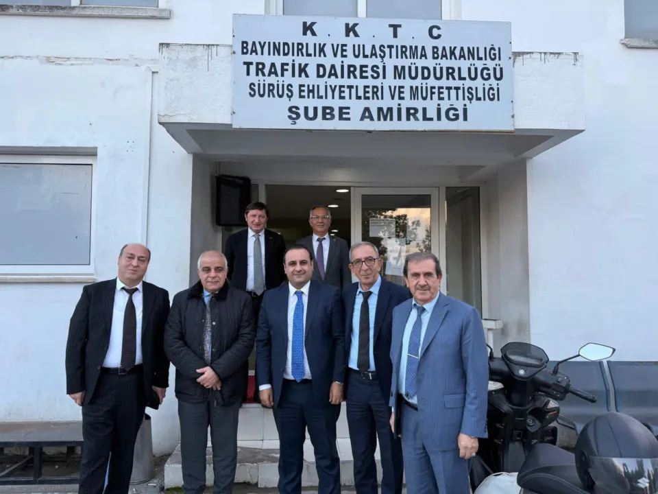 KKTC’de Sürücü Kurslarını İyileştirme Toplantısı Yapıldı