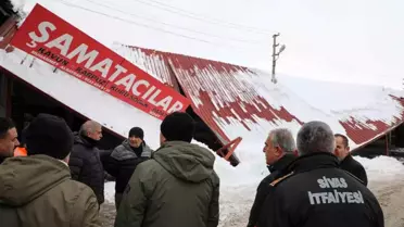Kar kütleleri sundurmaları çökertti, Başkan Uzun sahada inceleme yaptı