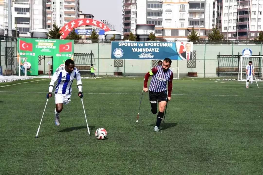 Trabzonu 3-0 mağlup eden Şahinbey Ampute lider oldu