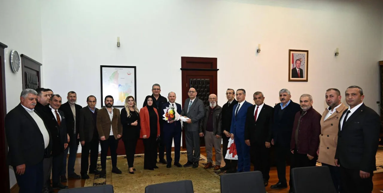 Oda Başkanlarından Osmaniye Valisi Serdengeçti’ye Ziyaret