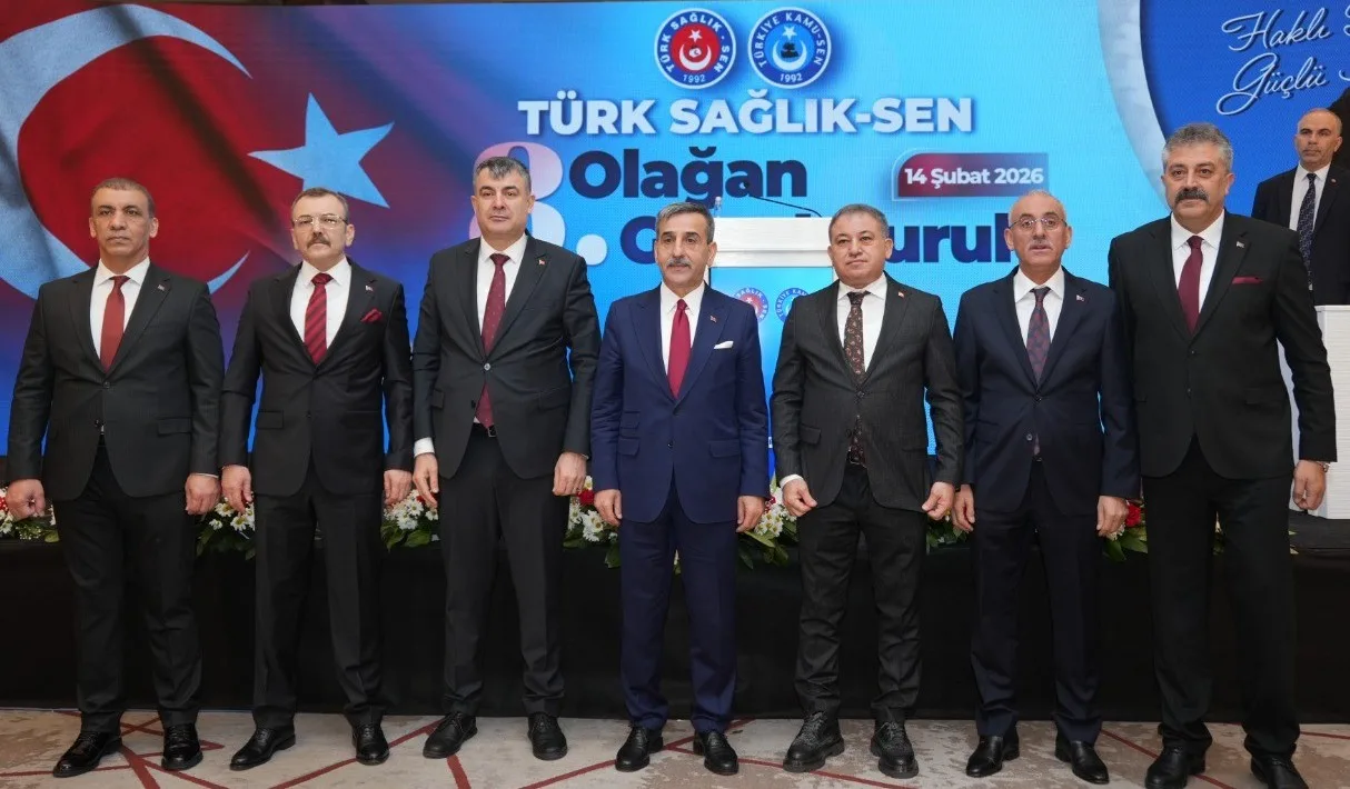 Türk Sağlık-Sen Genel Başkanı Kahveci Güven Tazeledi