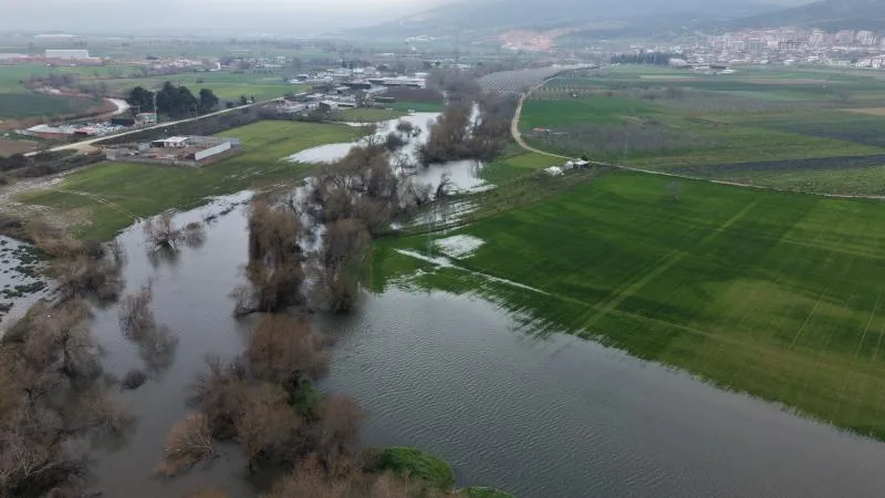Bursa’da 20 bin dekarlık alan su altında kaldı
