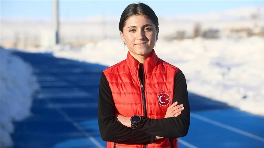 Türkiye rekoru sahibi milli atlet Elif’in Portekiz’deki hedefi “kürsü”