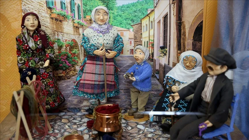 Kayseri’nin kültürü kitre bebeklere yansıtılarak bugüne taşındı