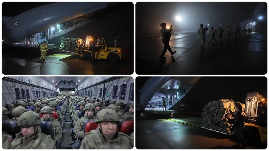 MSB: Steadfast Dart-26 Tatbikatı kapsamında çıkış yapan ilk uçağımız, Almanya Wunstorf Havaalanı’na ulaştı