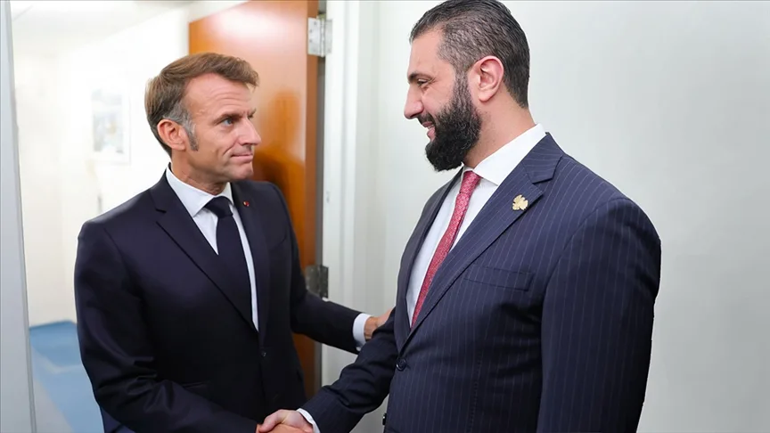 Şara ile Macron bölgedeki gelişmeleri görüştü