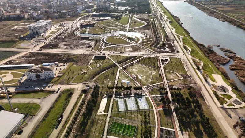 Bafra Millet Bahçesi’nde sona yaklaşıldı