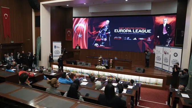 Ampute Futbol Avrupa Ligi’nde kura çekimi