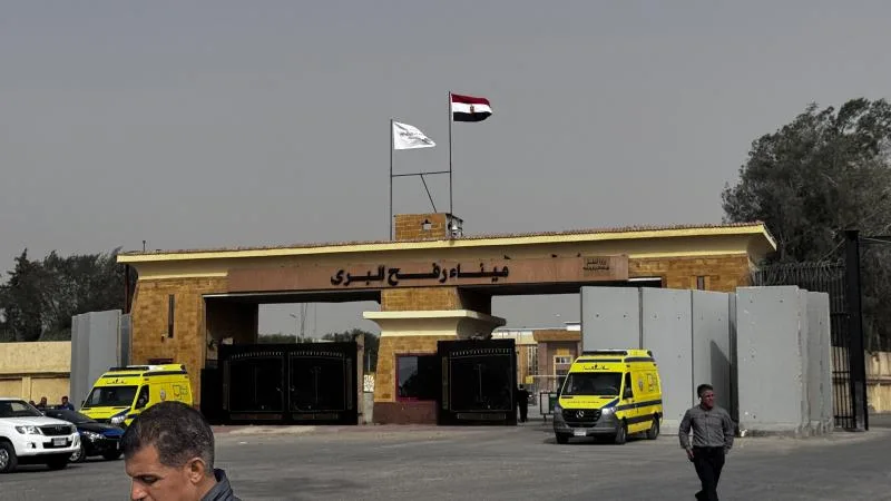 BM: Refah Sınır Kapısı üzerinden şu anda sadece insanların geçişine izin veriliyor