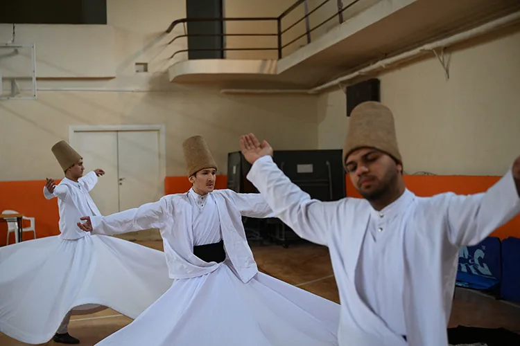 Edirneli semazenler Balkanlarda gönüllere dokunacak