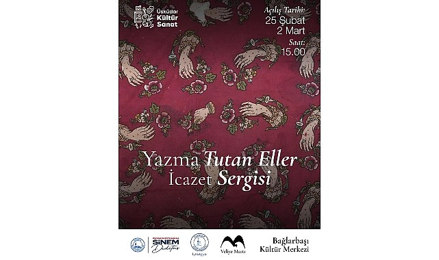 Üsküdar’da Yazma Sanatı İcazet Sergisi Açılıyor