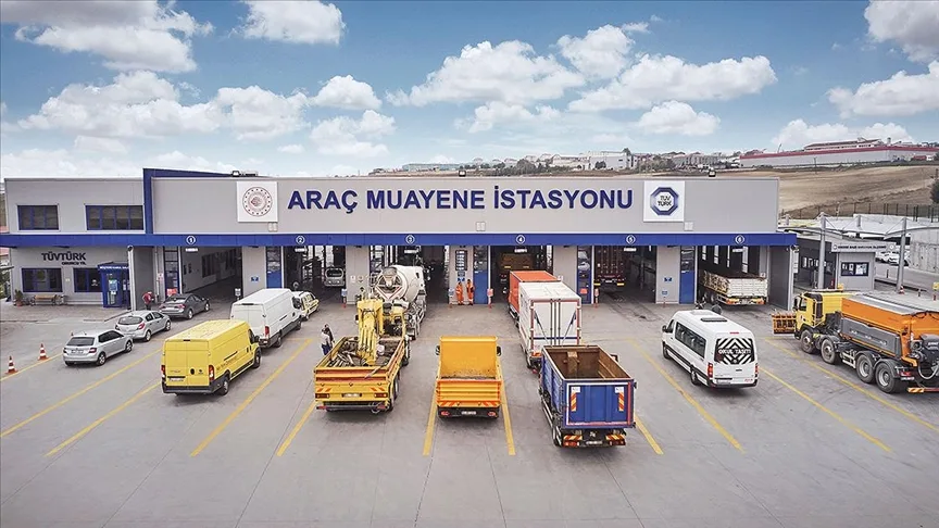 Türkiye’de geçen yıl muayeneden geçirilen araç sayısı 13,3 milyonu aştı
