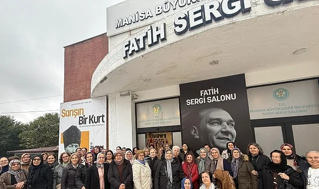 352 Kadın “Sarışın Bir Kurt” Sergisinde Buluştu