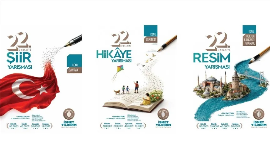 Ümraniye Belediyesinin “Geleneksel Resim, Hikaye ve Şiir Yarışmaları”na başvurular başladı